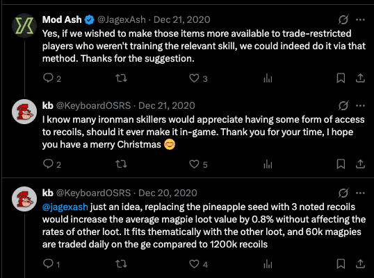 Noted Recoils Update